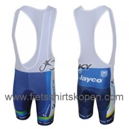 2013 Green Edge ORICA Fahrradbekleidung Satz Fahrradtrikot Kurzarm Trikot und Kurz Trägerhose Blau Radtrikot Kaufen