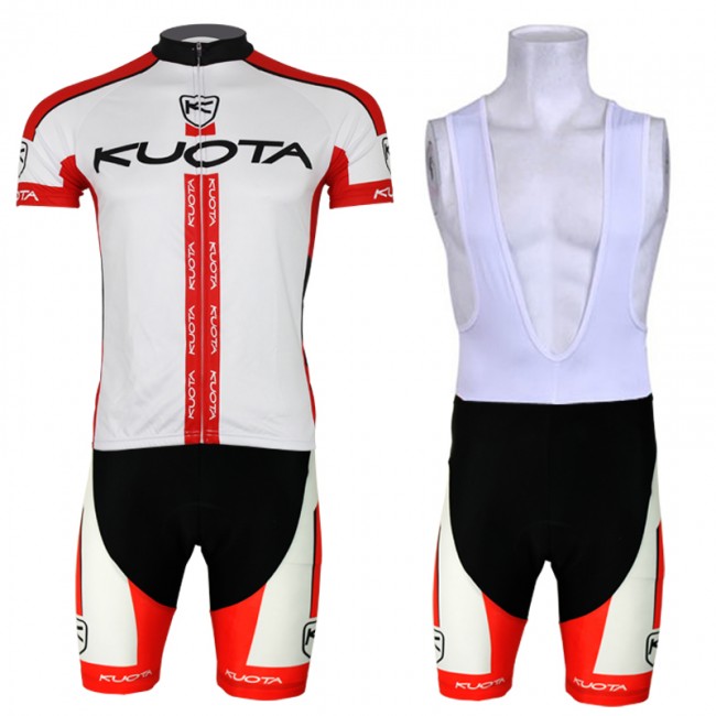 2013 KUOTA Fahrradbekleidung Satz Fahrradtrikot Kurzarm Trikot und Kurz Trägerhose Weiß Rot Radtrikot Kaufen 2013 KUOTA Fahrradbekleidung Satz Fahrradtrikot Kurzarm Trikot und Kurz Trägerhose Weiß Rot Radtrikot Kaufen