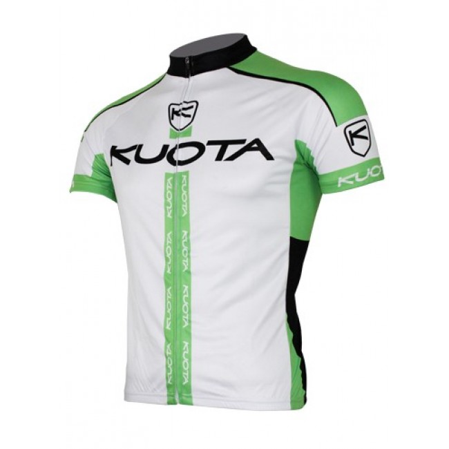 2013 KUOTA Radtrikot Kurzarm Weiß Grün Radtrikot Kaufen 2013 KUOTA Radtrikot Kurzarm Weiß Grün Radtrikot Kaufen