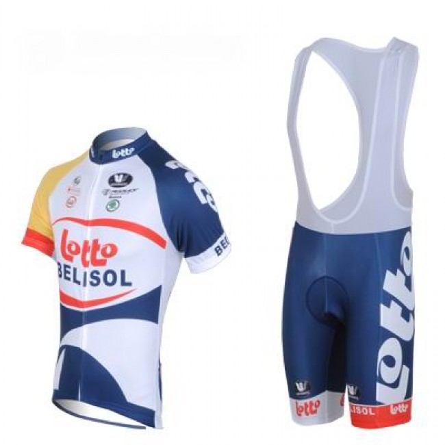 2013 Lotto Belisol Fahrradbekleidung Satz Fahrradtrikot Kurzarm Trikot und Kurz Trägerhose Weiß Blau Radtrikot Kaufen 2013 Lotto Belisol Fahrradbekleidung Satz Fahrradtrikot Kurzarm Trikot und Kurz Trägerhose Weiß Blau Radtrikot Kaufen