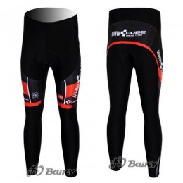 MHW Cube Racing Team Lang Radhose Rot Schwarz Radtrikot Kaufen