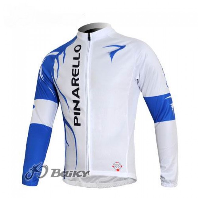 Pinarello Pro Team Fahrradtrikot Langarm Weiß Blau Radtrikot Kaufen Pinarello Pro Team Fahrradtrikot Langarm Weiß Blau Radtrikot Kaufen