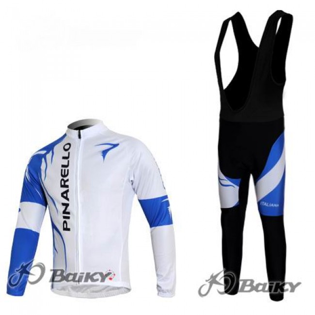 Pinarello Pro Team Fahrradbekleidung Radtrikot Satz Langarm und Lange Trägerhose Weiß Blau Radtrikot Kaufen Pinarello Pro Team Fahrradbekleidung Radtrikot Satz Langarm und Lange Trägerhose Weiß Blau Radtrikot Kaufen