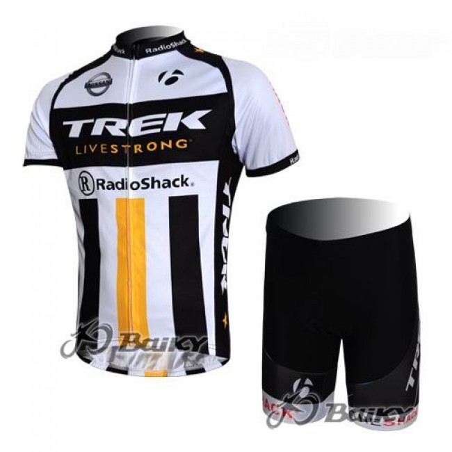 RadioShack Trek Nissan Livestrong Radbekleidung Radtrikot Kurzarm und Fahrradhosen Kurz Weiß Schwarz Gelb Radtrikot Kaufen RadioShack Trek Nissan Livestrong Radbekleidung Radtrikot Kurzarm und Fahrradhosen Kurz Weiß Schwarz Gelb Radtrikot Kaufen