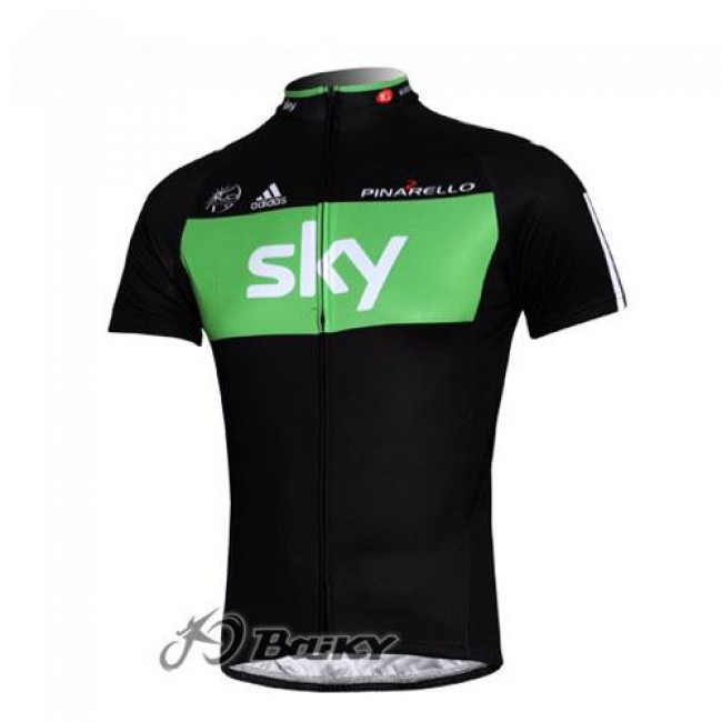 SKY Pro Team Radtrikot Kurzarm Schwarz Grün Radtrikot Kaufen SKY Pro Team Radtrikot Kurzarm Schwarz Grün Radtrikot Kaufen