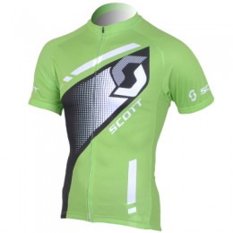 Scott Racing Radtrikot Kurzarm Grün Schwarz 2013 Radtrikot Kaufen