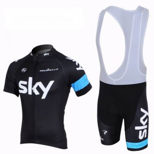 2013 Team Sky Fahrradbekleidung Satz Fahrradtrikot Kurzarm Trikot und Kurz Trägerhose Schwarz Blau Radtrikot Kaufen 2013 Team Sky Fahrradbekleidung Satz Fahrradtrikot Kurzarm Trikot und Kurz Trägerhose Schwarz Blau Radtrikot Kaufen