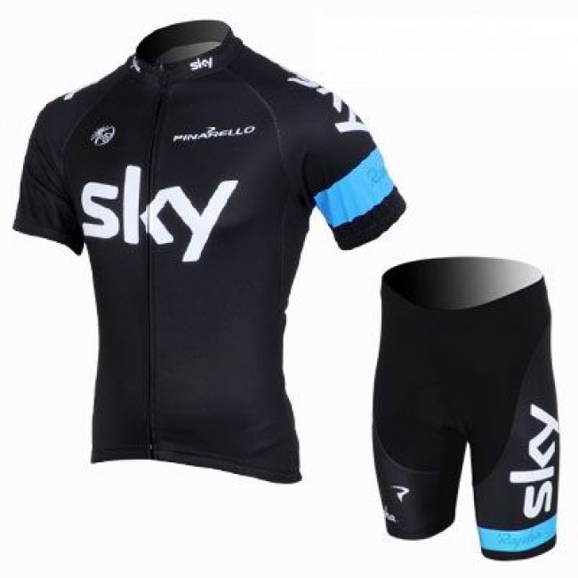 2013 Team Sky Radtrikot Kurzarm und Kurz Radhose Kits Schwarz Blau Radtrikot Kaufen 2013 Team Sky Radtrikot Kurzarm und Kurz Radhose Kits Schwarz Blau Radtrikot Kaufen