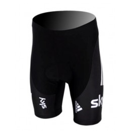 Team Sky UCI Kurz Radhose Schwarz Weiß 2013 Radtrikot Kaufen