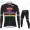 Profiteams Winter 2021 Alpecin Fenix World Champion Schwarz Radsport Fahrradbekleidung Trikot Langarm+Lang Trägerho Radtrikot Kaufen