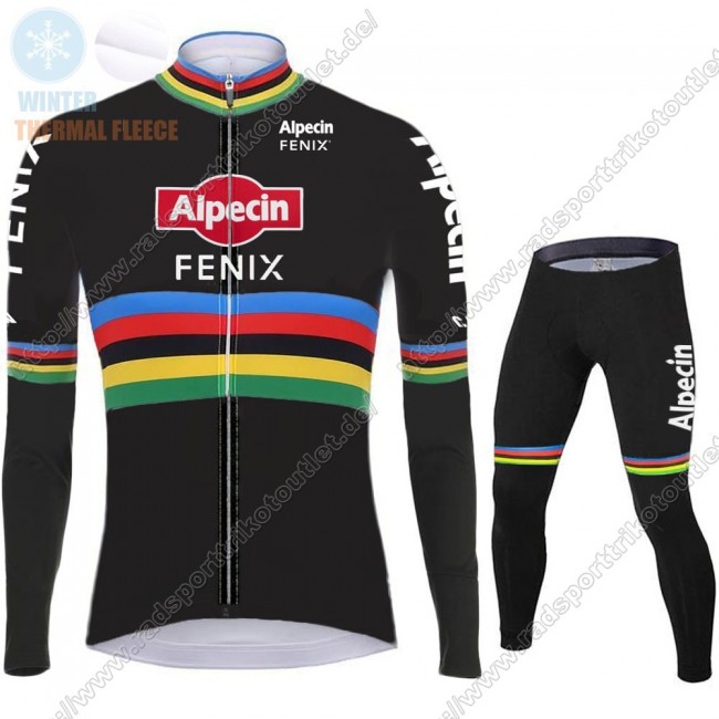 Profiteams Winter 2021 Alpecin Fenix World Champion Schwarz Radsport Fahrradbekleidung Trikot Langarm+Lang Trägerho Radtrikot Kaufen Profiteams Winter 2021 Alpecin Fenix World Champion Schwarz Radsport Fahrradbekleidung Trikot Langarm+Lang Trägerho Radtrikot Kaufen