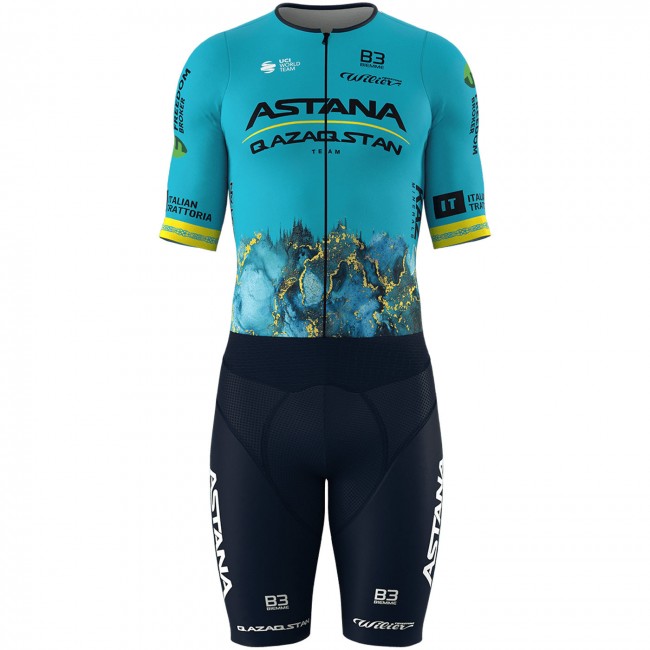 Herren Biemme Astana Qazaqstan 2024 einteiler Radtrikot Kaufen Herren Biemme Astana Qazaqstan 2024 einteiler Radtrikot Kaufen