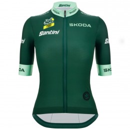Damen Tour de France 2024 Fan Line Grun frau trikot Radtrikot Kaufen