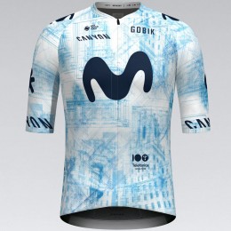 Herren Team Movistar 2024 Infinity La Vuelta trikot Radtrikot Kaufen