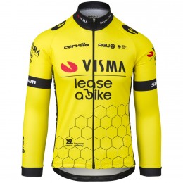 Herren Langärmeliges Trikot Agu Team Visma Lease a bike 2024 Radtrikot Kaufen