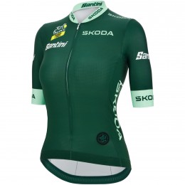 Damen Tour de France 2024 Grun frau trikot Radtrikot Kaufen