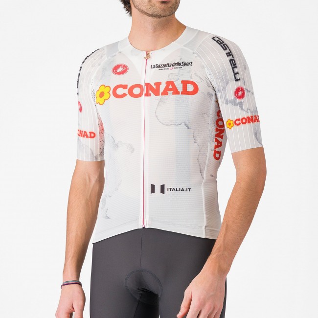 Herren Weiße Trikot Giro d'Italia 2025 Race 8S Radtrikot Kaufen Herren Weiße Trikot Giro d'Italia 2025 Race 8S Radtrikot Kaufen