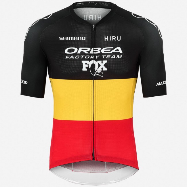 Herren Hiru Orbea Factory Team 2025 Core trikot-Belgischer Meister Radtrikot Kaufen Herren Hiru Orbea Factory Team 2025 Core trikot-Belgischer Meister Radtrikot Kaufen