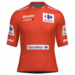 Herren Santini Rot Vuelta Espana 2025 trikot Radtrikot Kaufen