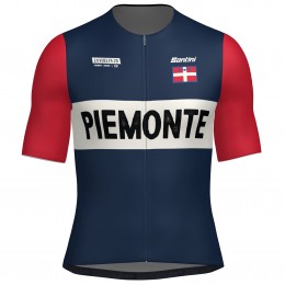 Herren Santini Vuelta Espana 2025 trikot-Grand Salida Piemonte Radtrikot Kaufen