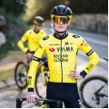 Herren Team Visma Lease a bike 2025 langarm trikot Radtrikot Kaufen