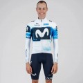 Herren Gobik Movistar 2025 Hyder langarm trikot Radtrikot Kaufen