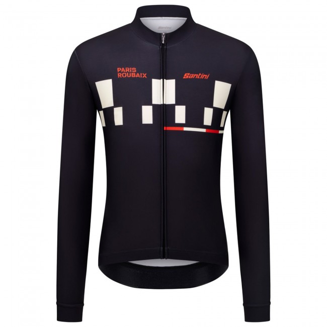 Herren Santini Paris Roubaix langarmtrikot 2025 Radtrikot Kaufen Herren Santini Paris Roubaix langarmtrikot 2025 Radtrikot Kaufen