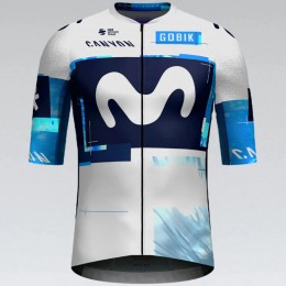 Herren Gobik Movistar 2025 Infinity trikot Radtrikot Kaufen