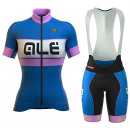 2016 Damen Ale Graphics PRR Bermuda blau Fahrradbekleidung Satz Fahrradtrikot Kurzarm Trikot und Kurz Trägerhose Radtrikot Kaufen