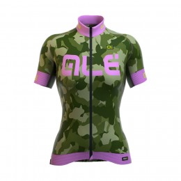 2016 Damen Ale Graphics PRR Camo-Grün Radtrikot Kurzarm Radtrikot Kaufen