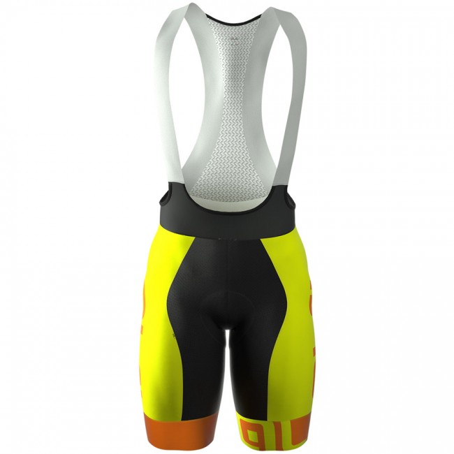 2016 Ale Graphics PRR Arcobaleno Fahrradbekleidung Kurz Trägerhose gelbs Fluo Radtrikot Kaufen 2016 Ale Graphics PRR Arcobaleno Fahrradbekleidung Kurz Trägerhose gelbs Fluo Radtrikot Kaufen