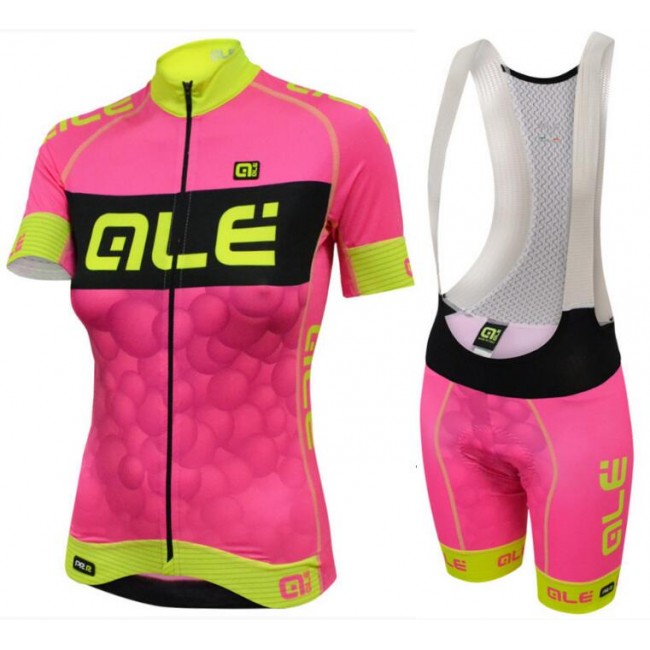 2016 Damen Ale Graphics PRR New Bubbles Pink Fahrradbekleidung Satz Fahrradtrikot Kurzarm Trikot und Kurz Trägerhose Radtrikot Kaufen 2016 Damen Ale Graphics PRR New Bubbles Pink Fahrradbekleidung Satz Fahrradtrikot Kurzarm Trikot und Kurz Trägerhose Radtrikot Kaufen