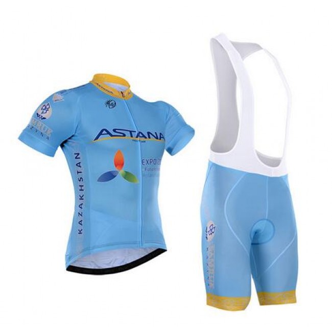 2016 Astana Fahrradbekleidung Satz Fahrradtrikot Kurzarm Trikot und Kurz Trägerhose 02 Radtrikot Kaufen 2016 Astana Fahrradbekleidung Satz Fahrradtrikot Kurzarm Trikot und Kurz Trägerhose 02 Radtrikot Kaufen