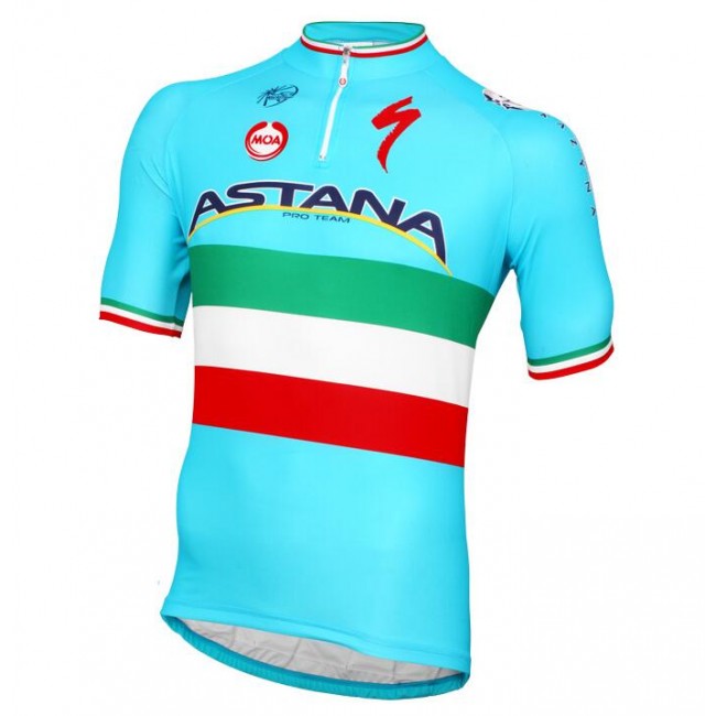 2016 ASTANA PRO TEAM Italian Champion Radtrikot Kurzarm Radtrikot Kaufen 2016 ASTANA PRO TEAM Italian Champion Radtrikot Kurzarm Radtrikot Kaufen