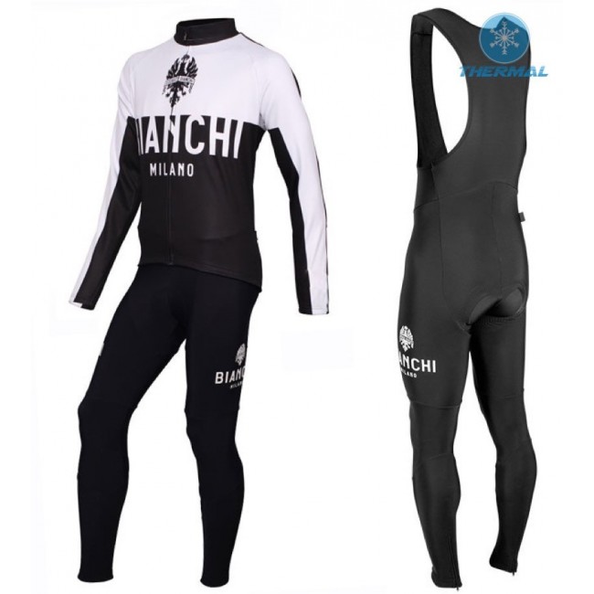 2016 Bianchi Milano Nalon Weiß-Schwarz thermisch Fahrradbekleidung Satz Radtrikot Langarm+Lang Trägerhose Radtrikot Kaufen 2016 Bianchi Milano Nalon Weiß-Schwarz thermisch Fahrradbekleidung Satz Radtrikot Langarm+Lang Trägerhose Radtrikot Kaufen