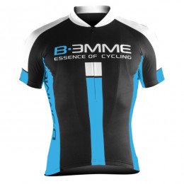 2016 Biemme schwarz blau Radtrikot Kurzarm Radtrikot Kaufen