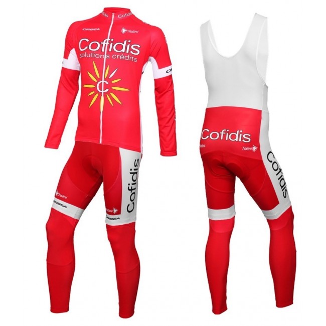 2016 Cofidis Team Fahrradbekleidung Satz Radtrikot Langarm+Lang Trägerhose Radtrikot Kaufen 2016 Cofidis Team Fahrradbekleidung Satz Radtrikot Langarm+Lang Trägerhose Radtrikot Kaufen