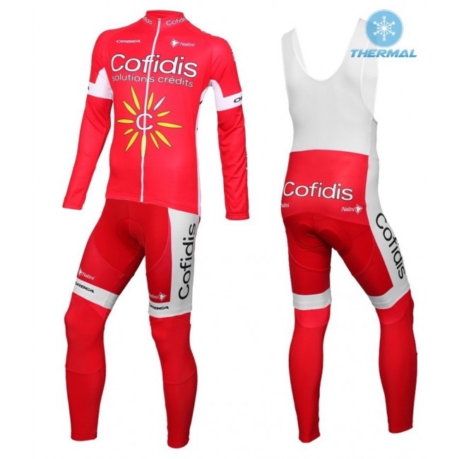 2016 Cofidis Team thermisch Fahrradbekleidung Satz Radtrikot Langarm+Lang Trägerhose Radtrikot Kaufen 2016 Cofidis Team thermisch Fahrradbekleidung Satz Radtrikot Langarm+Lang Trägerhose Radtrikot Kaufen