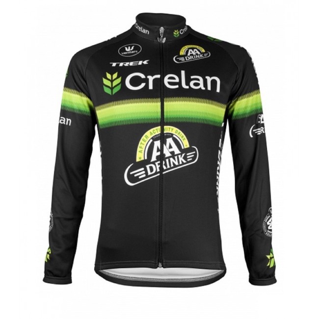 2016 Crelan-AA Drink Schwarz Radtrikot Langarm Radtrikot Kaufen 2016 Crelan-AA Drink Schwarz Radtrikot Langarm Radtrikot Kaufen