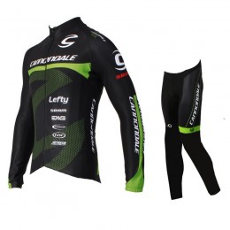 2016 Cannondale Pro Fahrradbekleidung Radtrikot Satz Langarm und Lange Fahrradhose Radtrikot Kaufen
