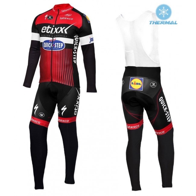 2016 Etixx-Quick Step TDF Ausgabe Rot thermisch Fahrradbekleidung Satz Radtrikot Langarm+Lang Trägerhose Radtrikot Kaufen 2016 Etixx-Quick Step TDF Ausgabe Rot thermisch Fahrradbekleidung Satz Radtrikot Langarm+Lang Trägerhose Radtrikot Kaufen