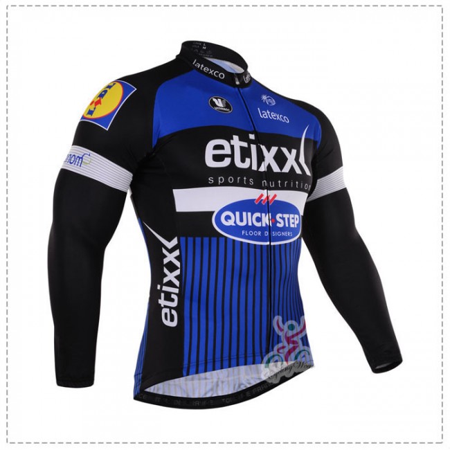 2016 ETIXX-QUICK STEP Fahrradtrikot Langarm Radtrikot Kaufen 2016 ETIXX-QUICK STEP Fahrradtrikot Langarm Radtrikot Kaufen