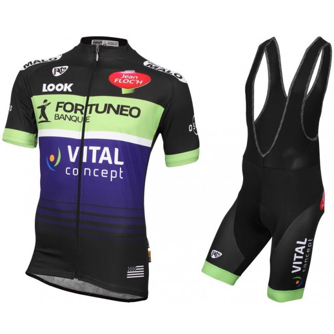 2016 FORTUNEO-VITAL CONCEPT Fahrradbekleidung Satz Fahrradtrikot Kurzarm Trikot und Kurz Trägerhose Radtrikot Kaufen 2016 FORTUNEO-VITAL CONCEPT Fahrradbekleidung Satz Fahrradtrikot Kurzarm Trikot und Kurz Trägerhose Radtrikot Kaufen
