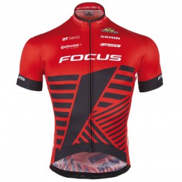 2016 GSG Focus XC Rouge Fahrradbekleidung Kurzarm Radtrikot Radtrikot Kaufen