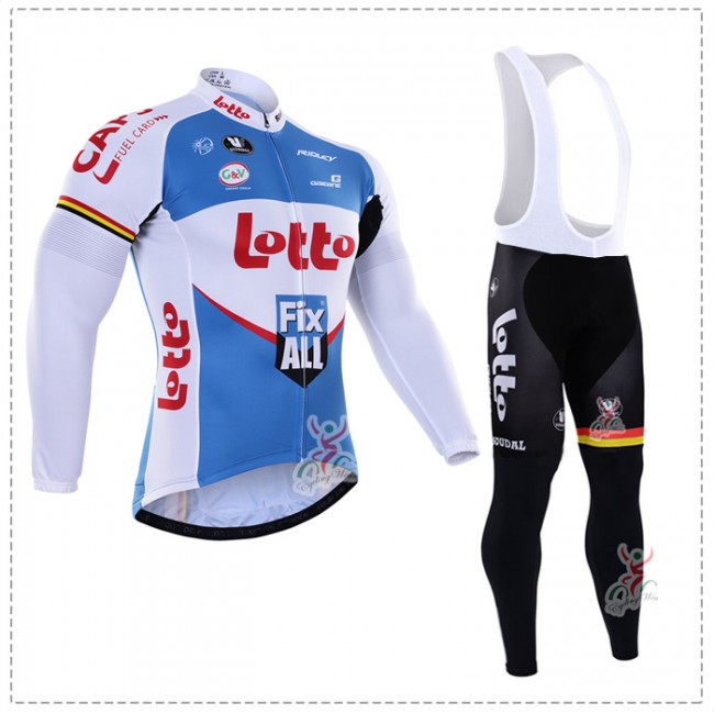 2016 Lotto Fix All Fahrradbekleidung Radtrikot Satz Langarm und Lange Trägerhose Radtrikot Kaufen 2016 Lotto Fix All Fahrradbekleidung Radtrikot Satz Langarm und Lange Trägerhose Radtrikot Kaufen