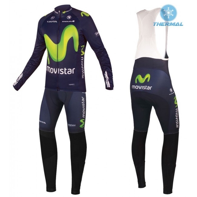 2016 Movistar Team thermisch Fahrradbekleidung Satz Radtrikot Langarm+Lang Trägerhose Radtrikot Kaufen 2016 Movistar Team thermisch Fahrradbekleidung Satz Radtrikot Langarm+Lang Trägerhose Radtrikot Kaufen