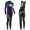 2016 Orbea Pro Damen Schwarz-Blau Fahrradbekleidung Satz Radtrikot Langarm+Lang Trägerhose Radtrikot Kaufen