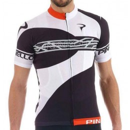 2016 Pinarello Fahrradbekleidung Kurzarm Radtrikot Weiß schwarz Radtrikot Kaufen