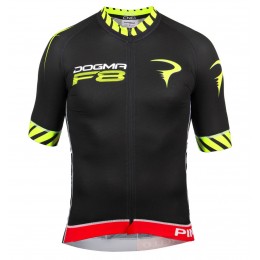 2016 Pinarello Dogma F8 schwarz-gelb Radtrikot Kurzarm Radtrikot Kaufen
