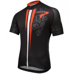 2016 Pinarello Rhino Radtrikot Kurzarm schwarz rot Radtrikot Kaufen